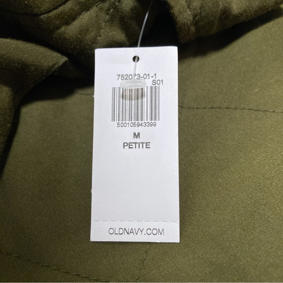 NWT Old Navy Quilted Utility Shacket - Picture 7 of 7